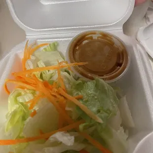 Ginger salad