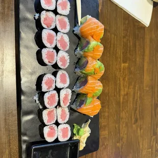 2-tuna rolls and a New York roll: fantastic!!!