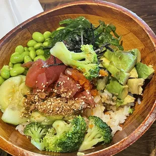 Ahi Tuna Poke Bowl