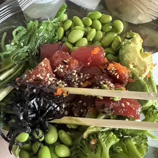 Ahi Tuna Poke Bowl