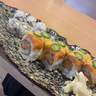 Spicy girl roll