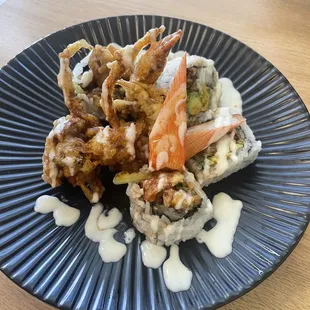 Soft shell crab roll