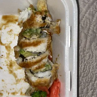 Shrimp Tempura Roll Avocado,Cucumber