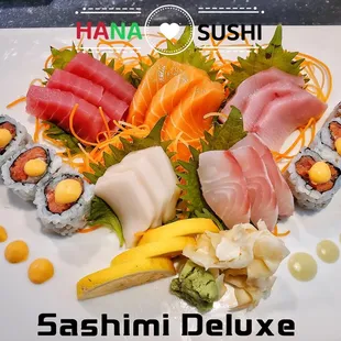 sushi and sashimi, food