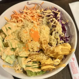 Blue Crab Poke Bowl