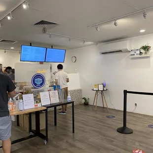 Inside ~ Online pick up and walk-up order