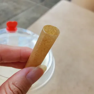 1/3 into my drink and found my straw cracking already