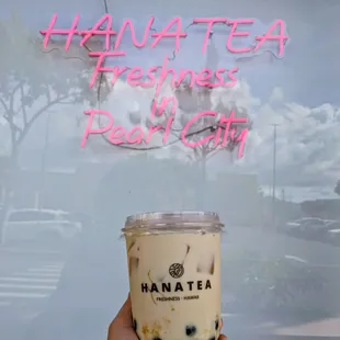 Honey Genmai Milk Tea