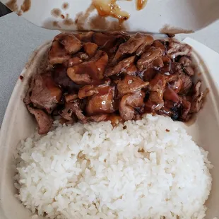 Teriyaki pork