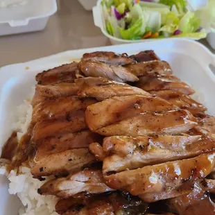 Chicken teriyaki.