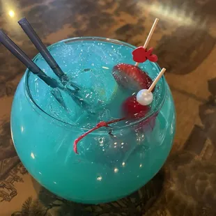 Smaller fish bowl I've ever seen!