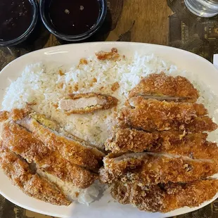 Tunkatsu?  Where is the gravy and cabbage?