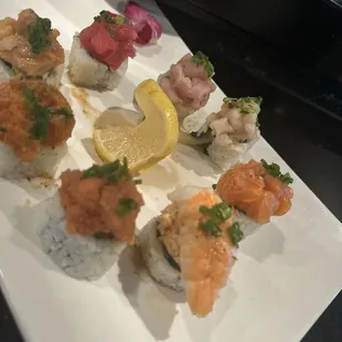 Hana Tokyo sushi  King of the sea entrée