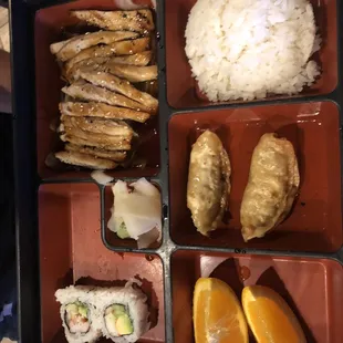 Chicken teriyaki lunch Bento