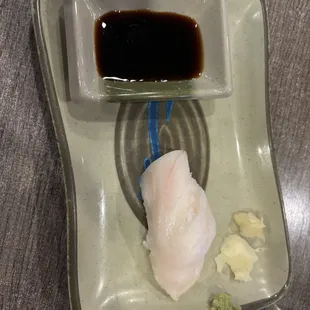 White tuna sushi