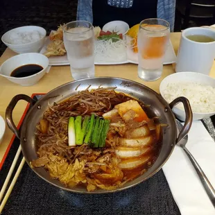 Beef sukiyaki