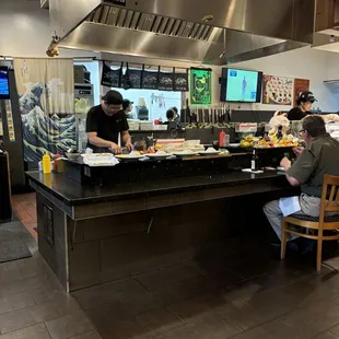 Hibachi area