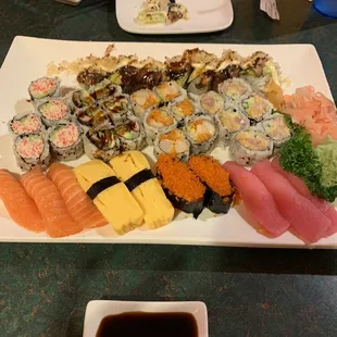 sushi, sushi and sashimi, sashimi, food