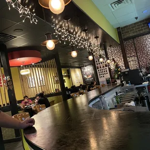 a man sitting at the bar