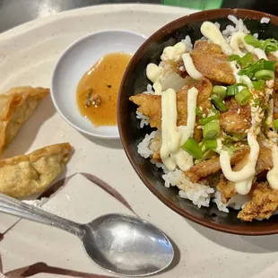 Karaage rice