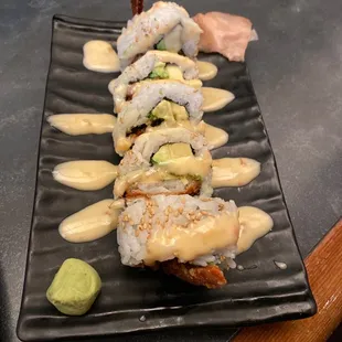 Chanel roll (coconut shrimp)
