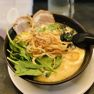 Shio ramen with ajitama egg