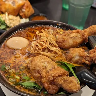 Spicy Kfc Chicken Mayu Ramen