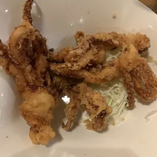 Fried Squid Legs