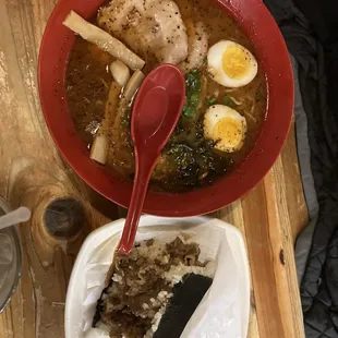 Black Garlic Ramen