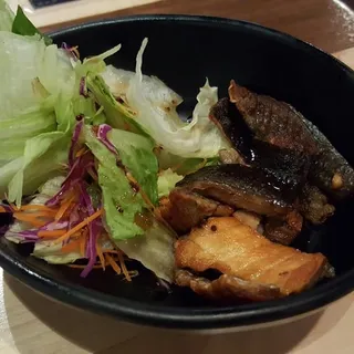 Salmon Skin Salad