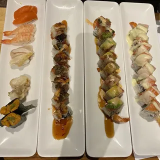 Crispy Rainbow Roll