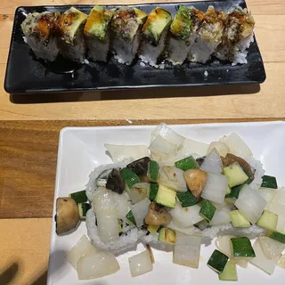 Veggie Volcano Roll