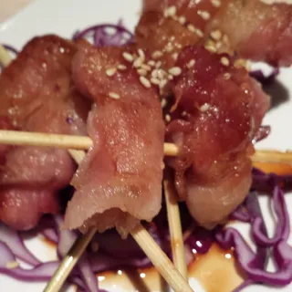 Bacon & Scallop Skewers