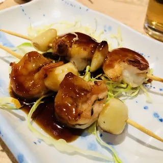 Shrimp & Garlic Skewers