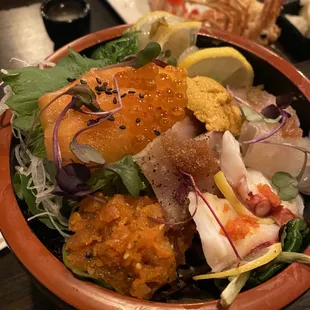 Premium Chirashi Bowl