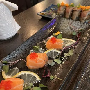 Miso Glaze Salmon Truffle