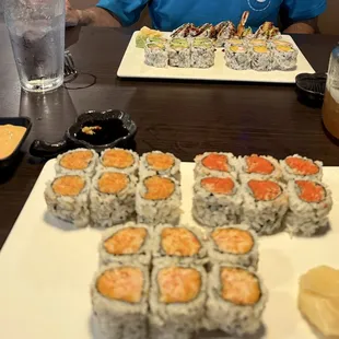 2 Maki lunch platters