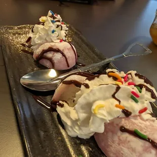 Michi for dessert.