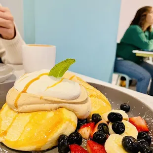 Earl Grey and Sea Salt Caramel Pancake