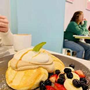 Earl Grey and Sea Salt Caramel Pancake