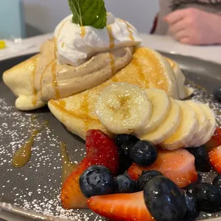 Earl Grey and Sea Salt Caramel Pancake