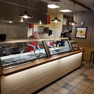 a man behind the counter