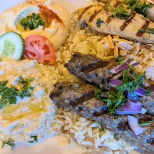 Mixed plate