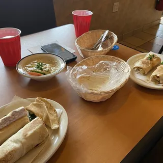Shish Tawook Rolled