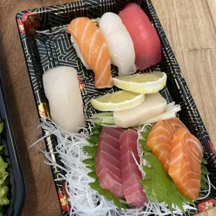 Sushi Sushi and Sashimi Lunch Special