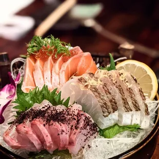 Sake toro, Kanpachi, Madai