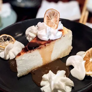 Dessert: Basque Cheesecake