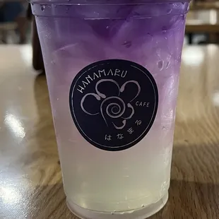 Butterfly lemonade (no butterflies were harmed in the making of this drink!)