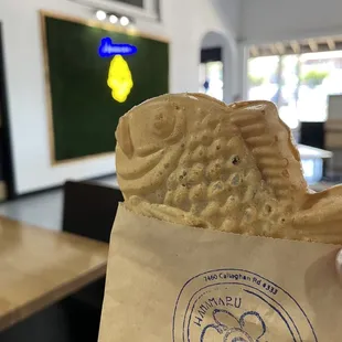 Taiyaki with Red bean paste