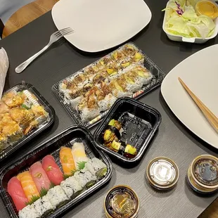 To go order! Everything so fresh!